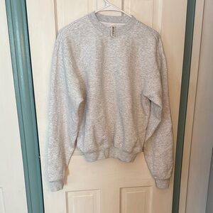 SKIMS Light Gray Women's Sweatshirt